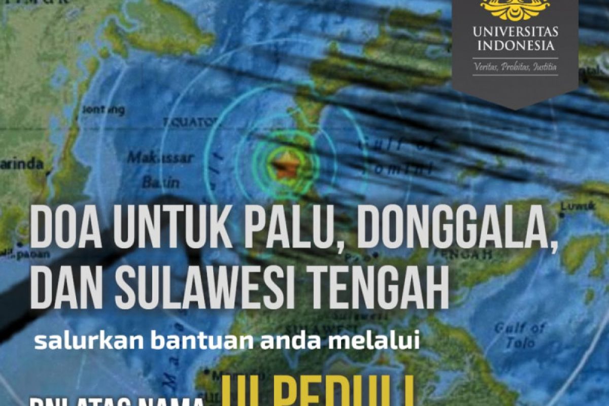 UI Peduli siap salurkan bantuan ke Donggala