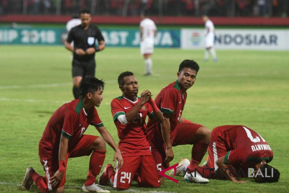 Indonesia hadapi China dan Thailand di turnamen segitiga internasional