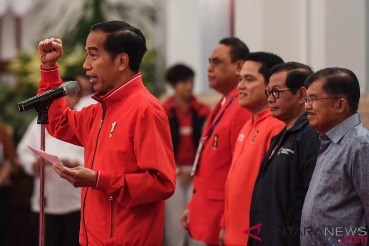 Medali hingga peningkatan rating dalam empat tahun Jokowi-JK