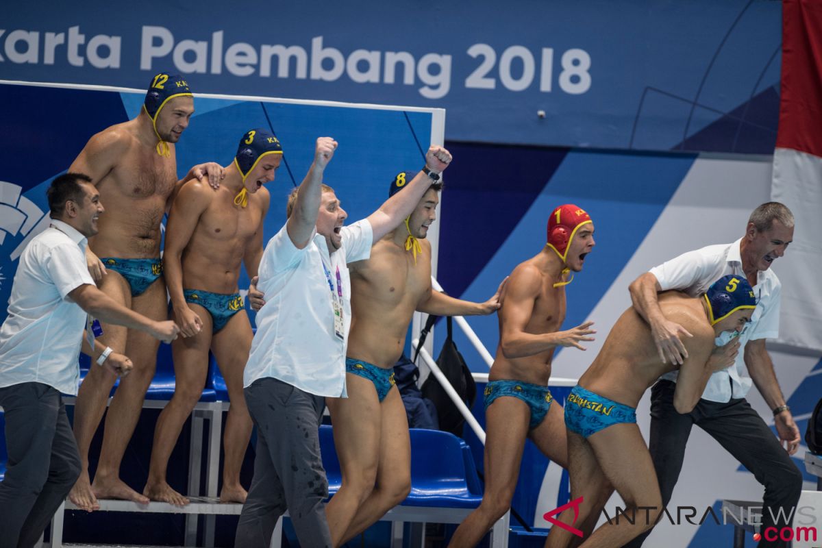 Asian Games (water polo) - Kazakhstan wins gold medal after defeating Japan