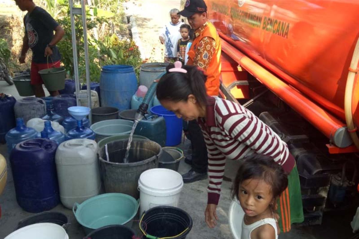 Pasokan air untuk daerah kekeringan di Cilacap dipastikan aman