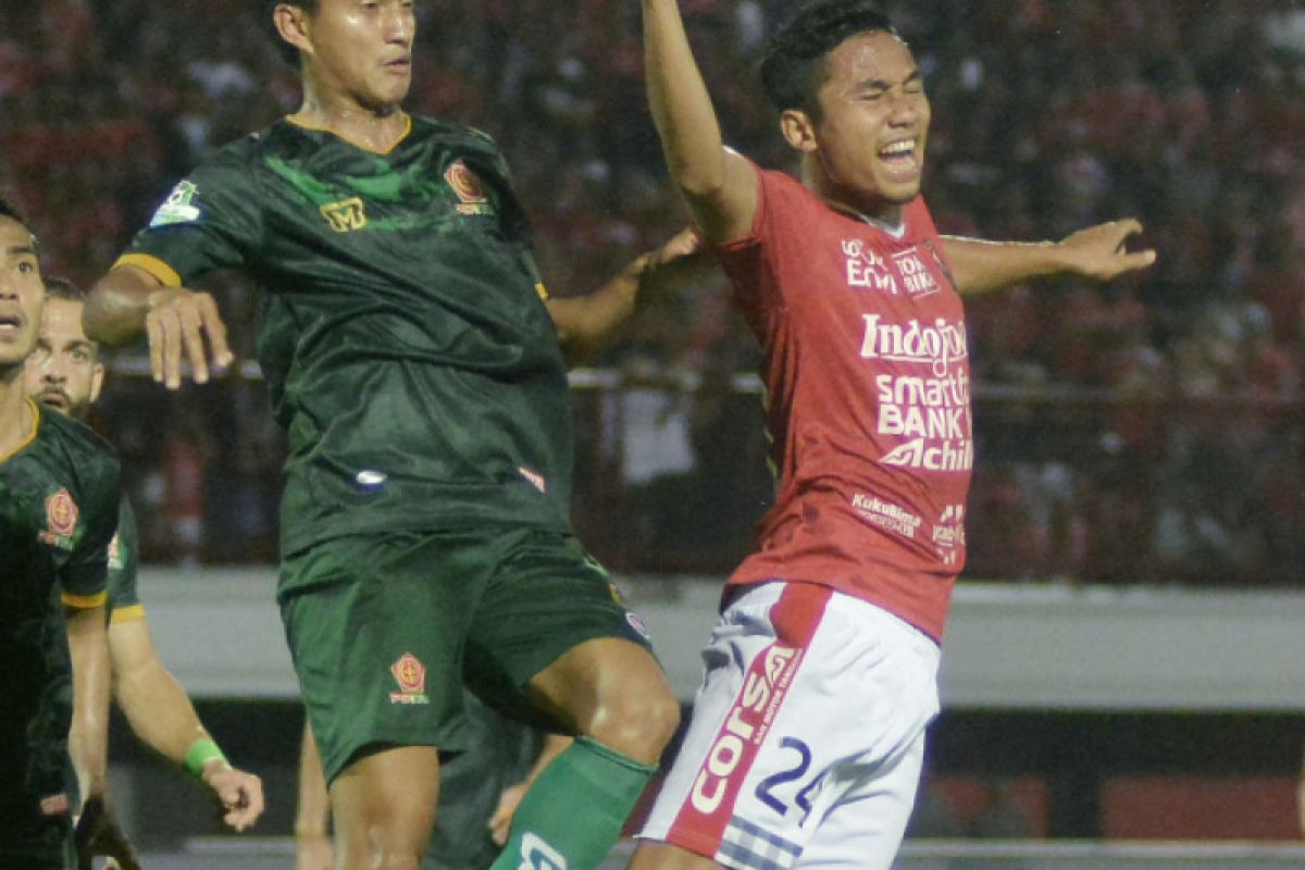 Bali United gagal rebut kemenangan kandang