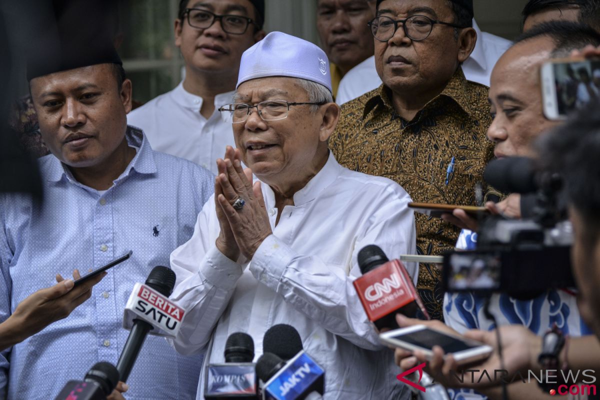 Ma`ruf Amin to leave MUI if elected as vice president