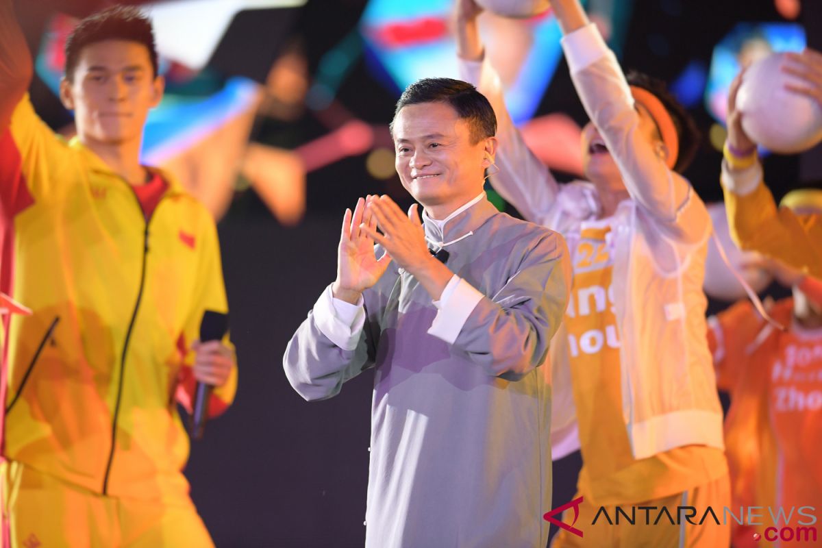 Jack Ma kenalkan Hangzhou pada penutupan Asian Games 2018