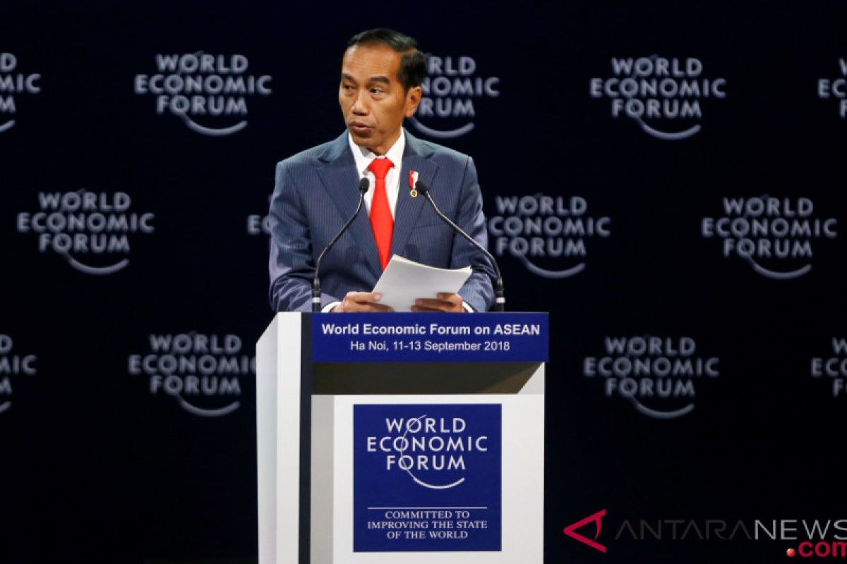 RI president attends World Economic Forum on ASEAN