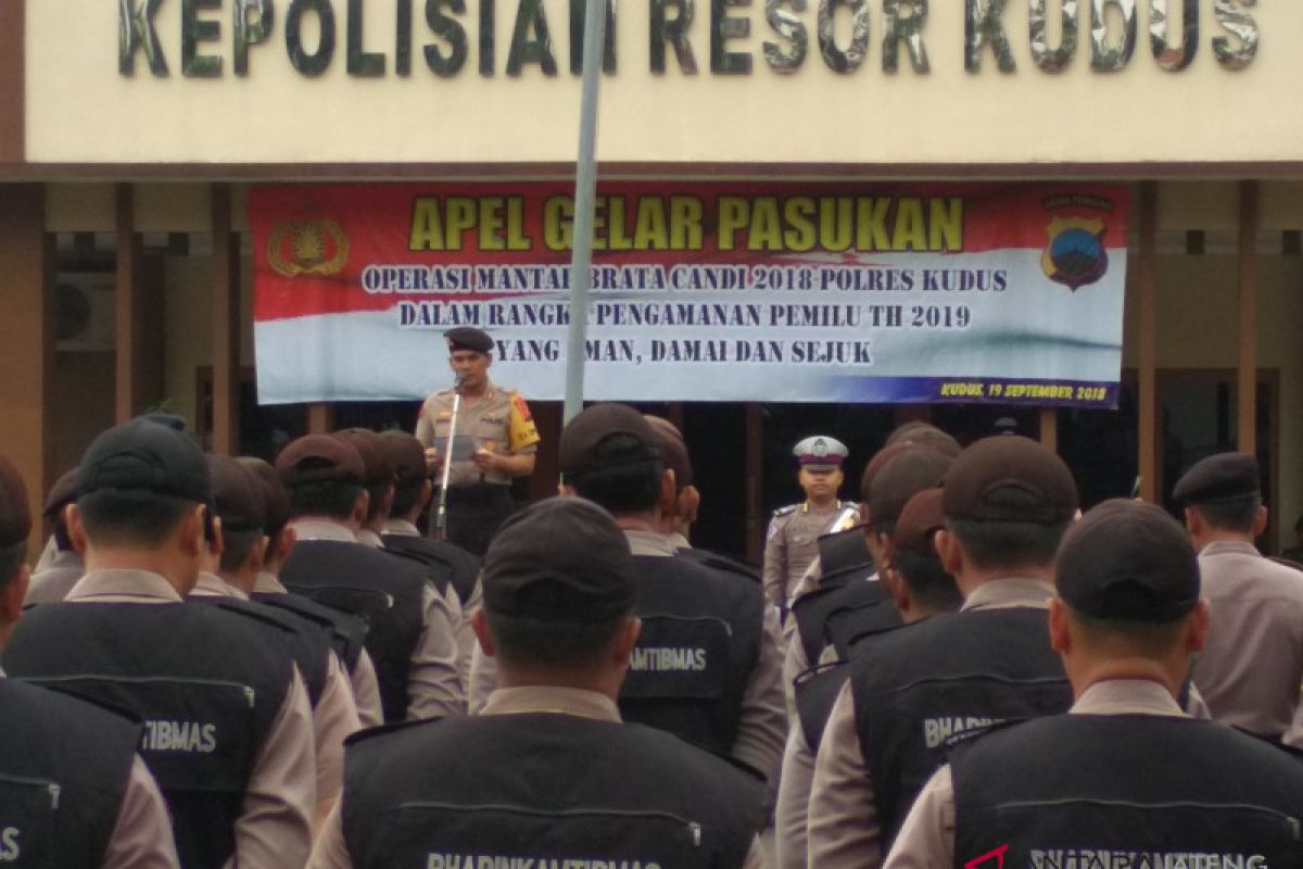 Antisipasi kampanye hitam, Polres Kudus intensif pantau di medsos