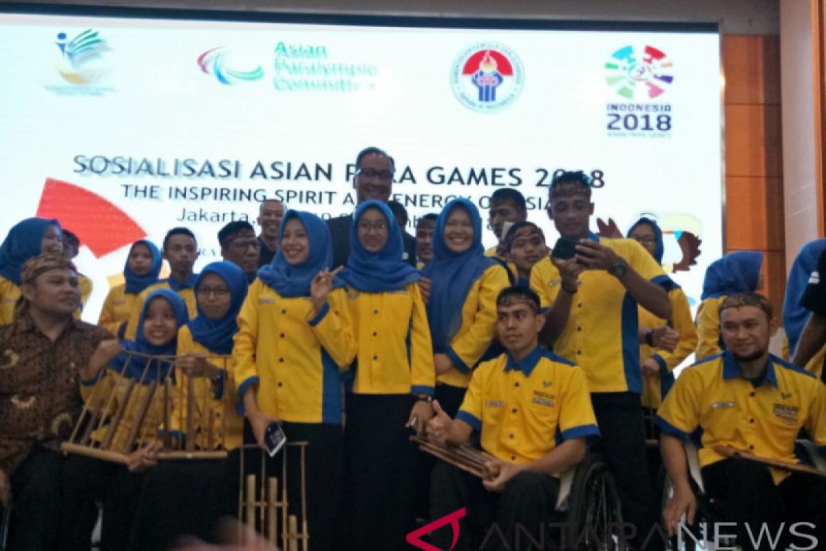 Ribuan peserta ikuti Parade Momo Asian Para Games 2018