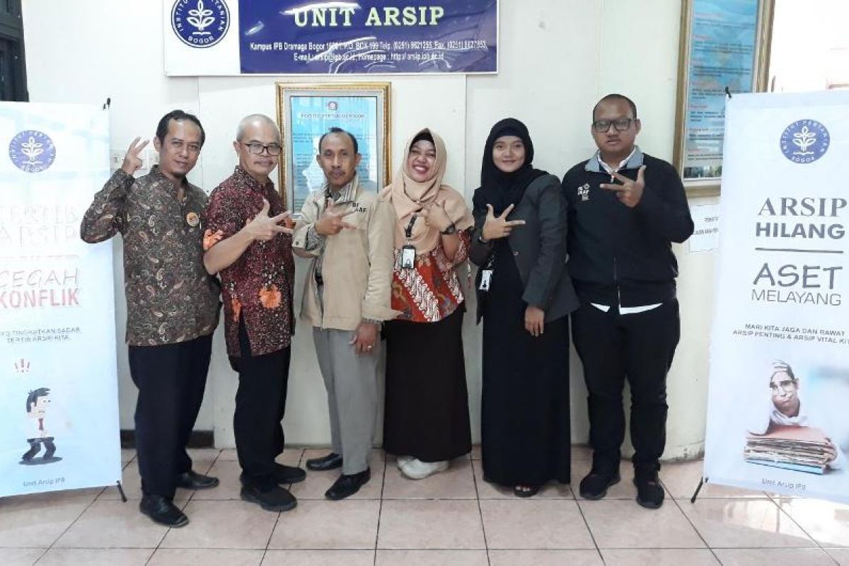 Unit Arsip IPB sambut kunjungan Badan Ekonomi Kreatif