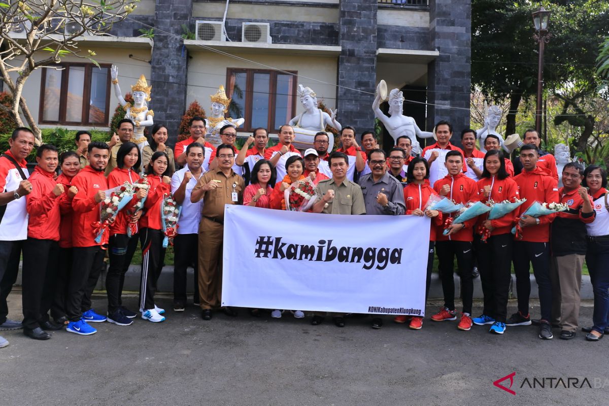 Bupati sambut kedatangan atlet Asian Games asal Klungkung