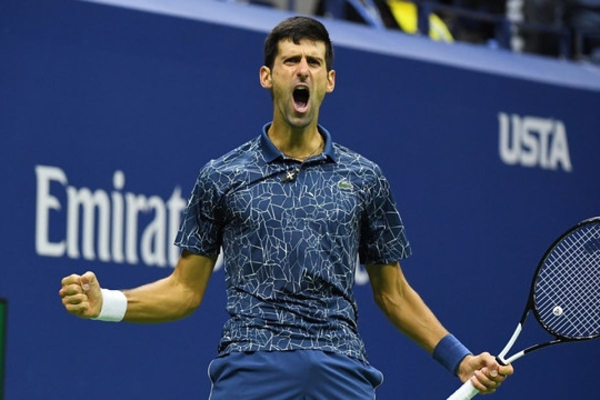 Djokovic kalahkan  del Potro untuk gelar Grand Slam ke-14