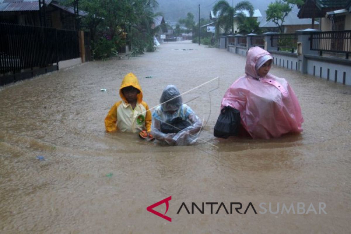 2.227 orang terdampak  banjir di Nagan Raya