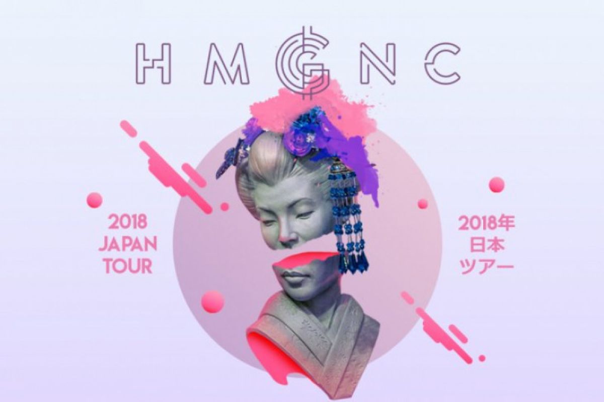 Grup musik Bandung HMGNC gelar tur konser ke Jepang