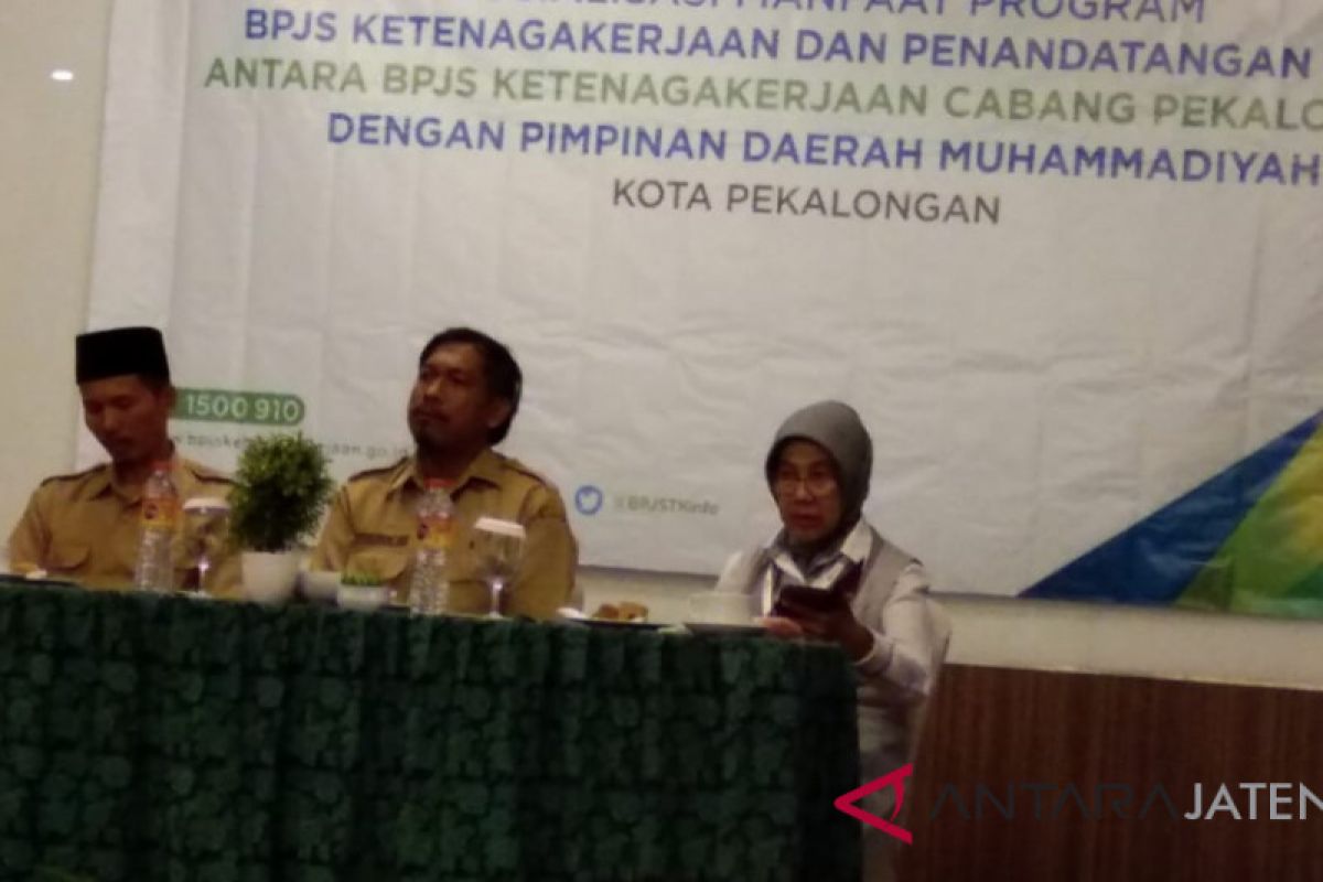 BPJS dan Muhammadiyah Kota Pekalongan teken kerja sama