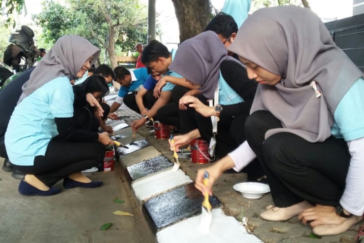 BPJS-Ketenagakerjaan Cikokol Cat Kanstin Dukung Penilaian Adipura