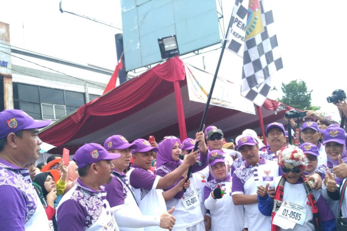 Gerak Jalan Tajemtra 30 Km Bagian Budaya Jember