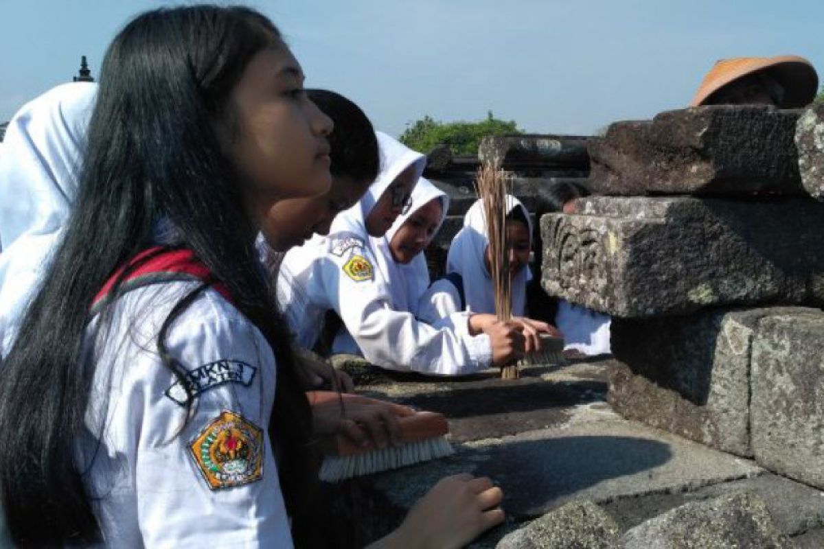 BPCB Mengajar, ajak siswa ikut lestarikan Candi Plaosan