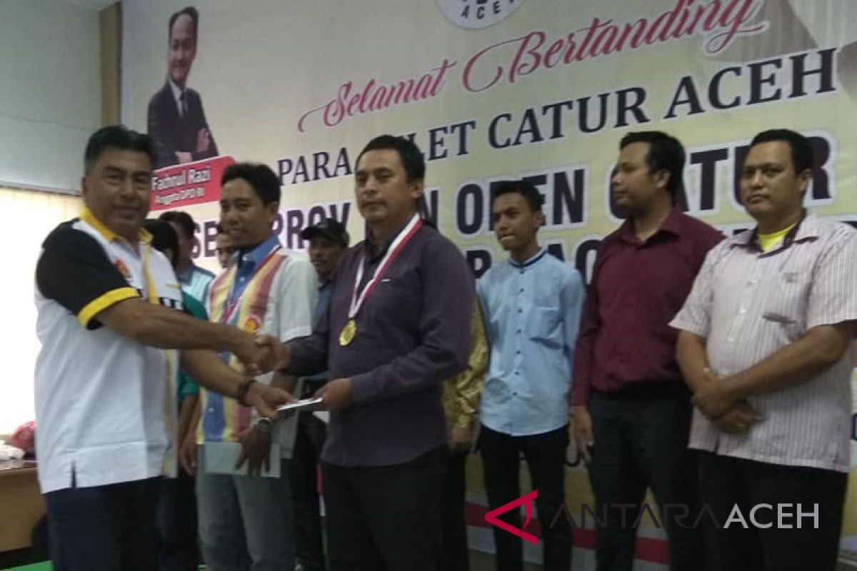 Zulkhairi juara catur Piala Senator Aceh