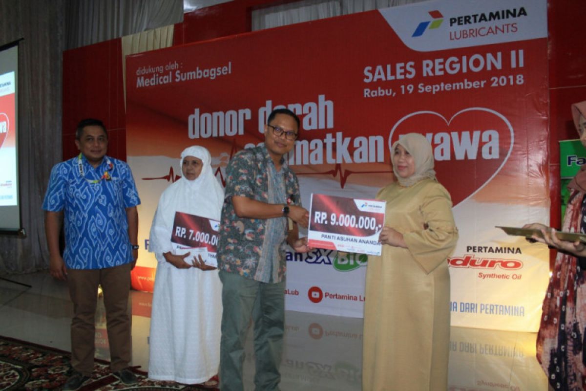 Pertamina Lubricants gelar aksi donor darah