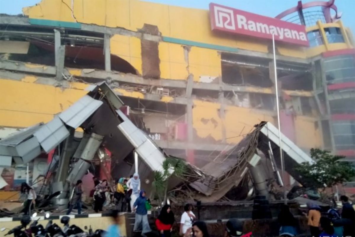 Separuh penghuni Lapas Palu kabur saat gempa