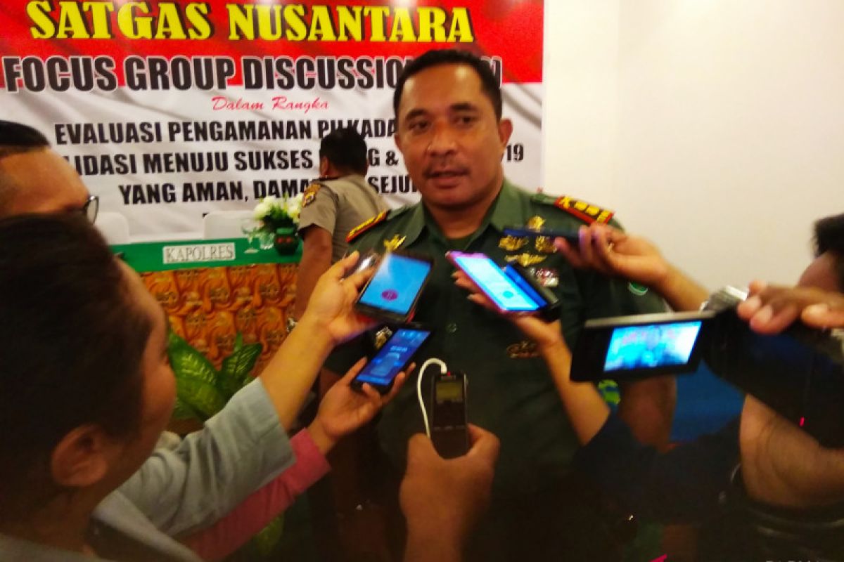 Kodim Banyumas tunggu instruksi terkait pengamanan Pemilu 2019