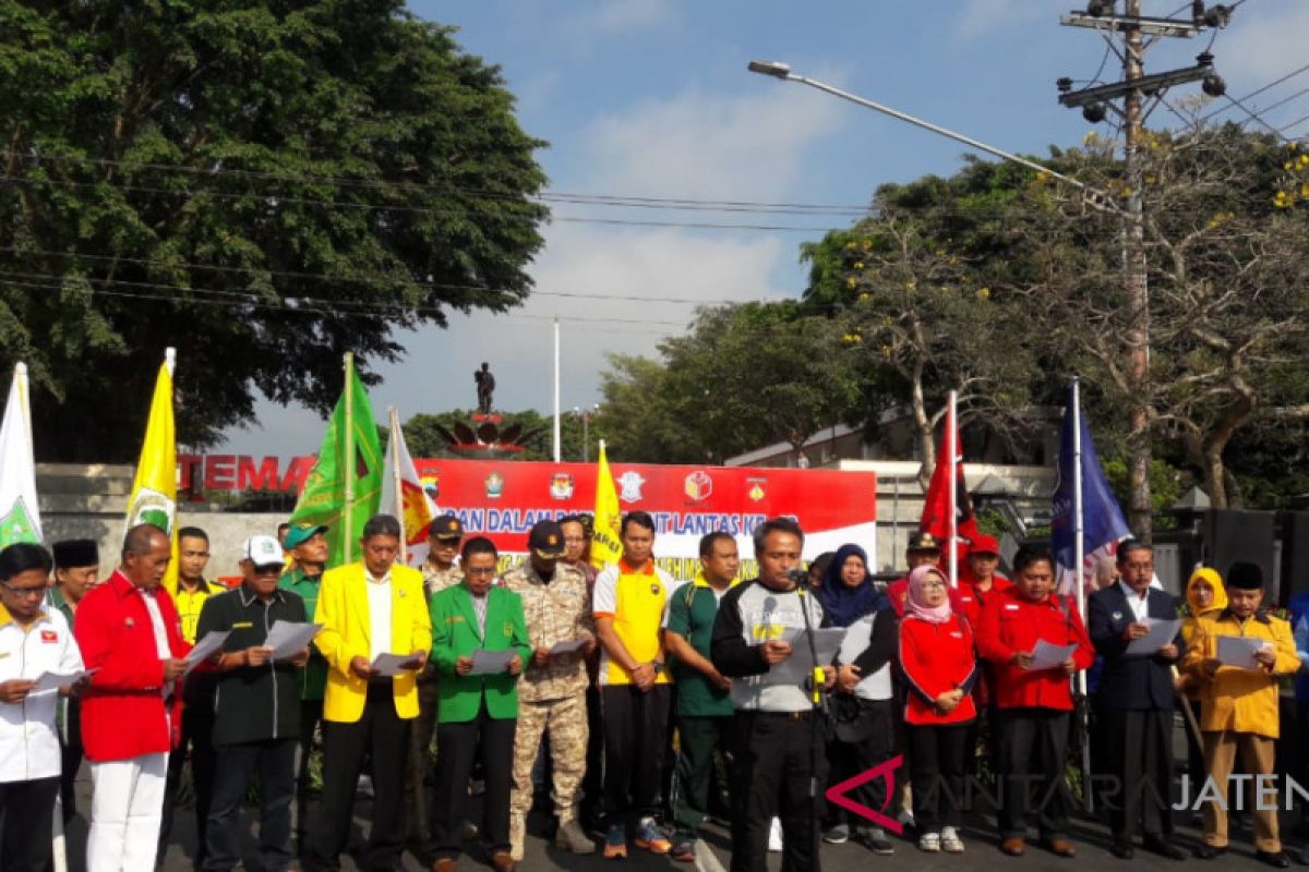 KPU Temanggung selenggarakan Deklarasi Kampanye Damai