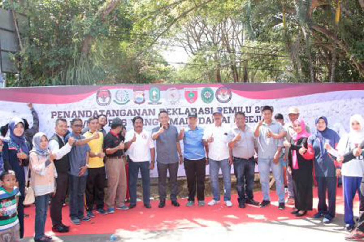 Kabupaten Sinjai gelar deklarasi damai Pemilu 2019