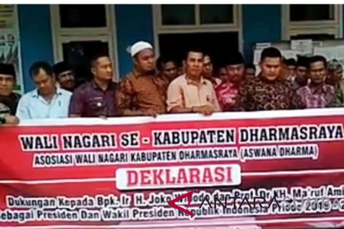 Aswana Dharmasraya dukung Jokowi dua periode