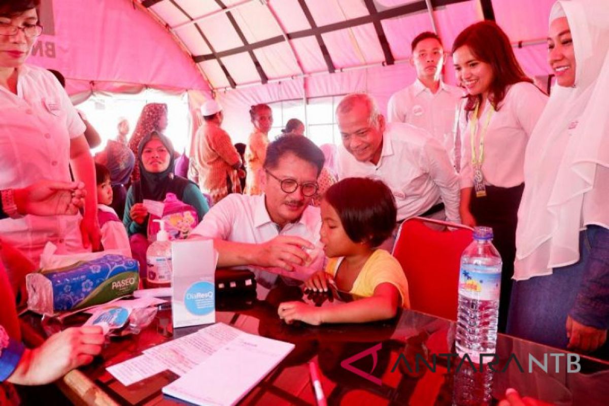 Kimia Farma salurkan obat diare untuk Lombok