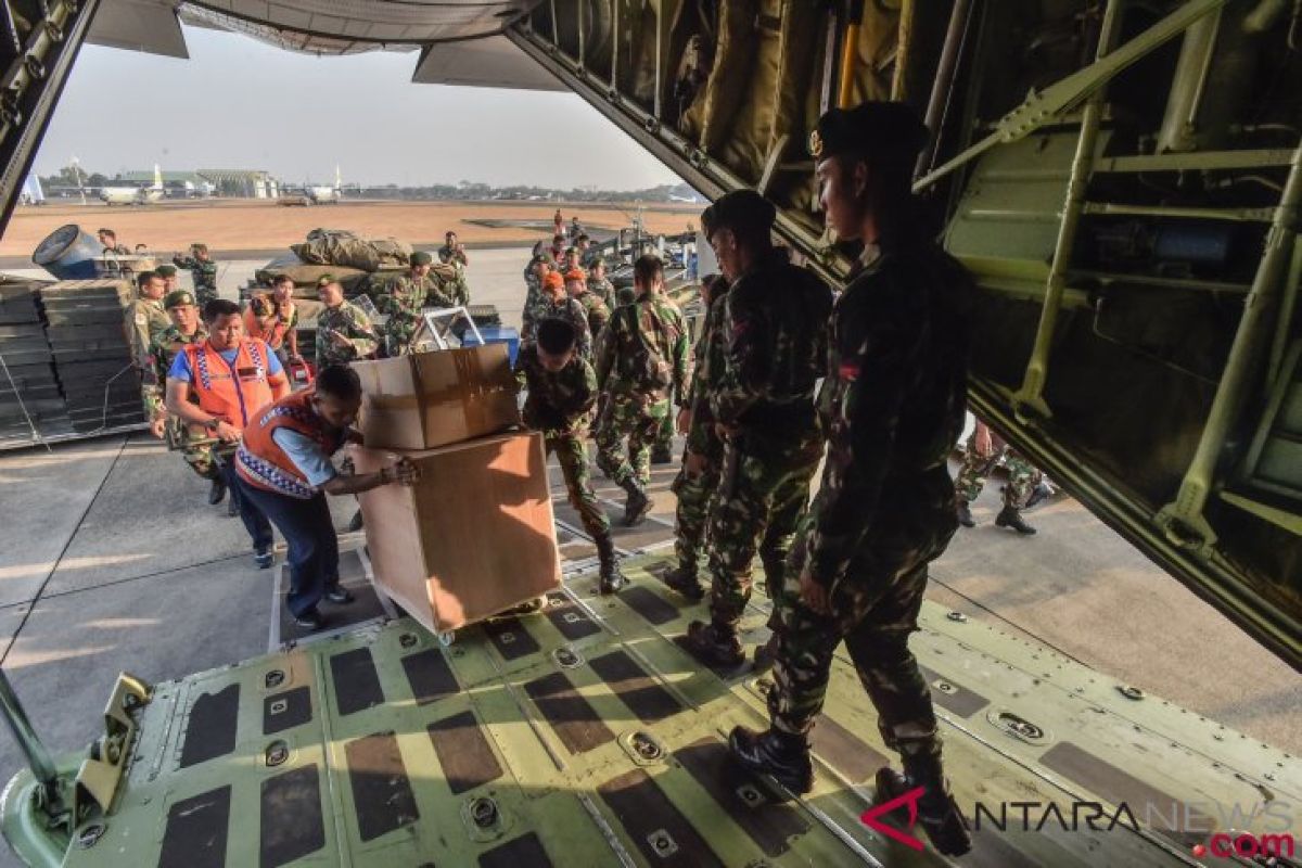 TNI-Polri upayakan buka akses di Palu dan Donggala
