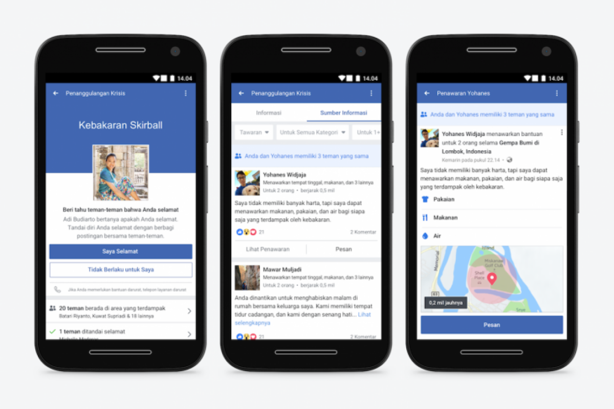 Facebook umumkan fitur Bantuan Komunitas di Facebook Lite