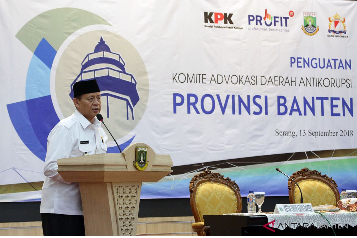 Gubernur Dukung Penguatan Anti Korupsi Di Banten