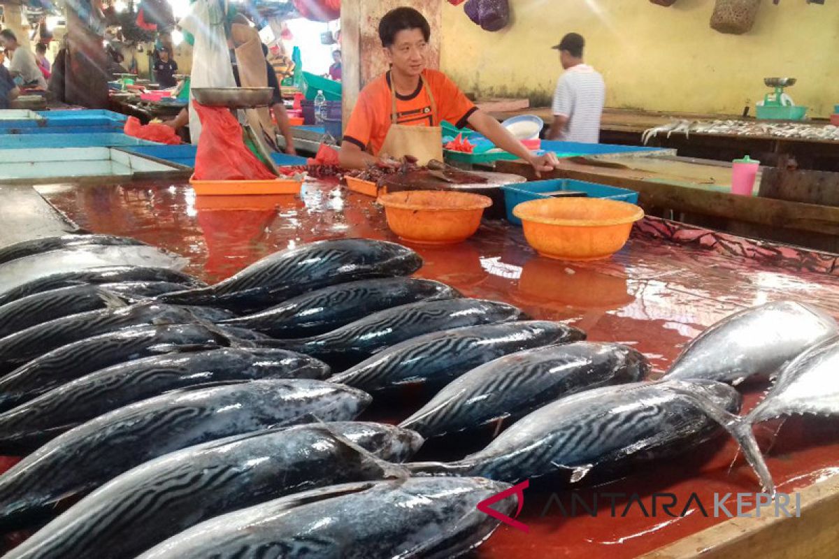 Harga ikan tongkol naik akibat cuaca buruk