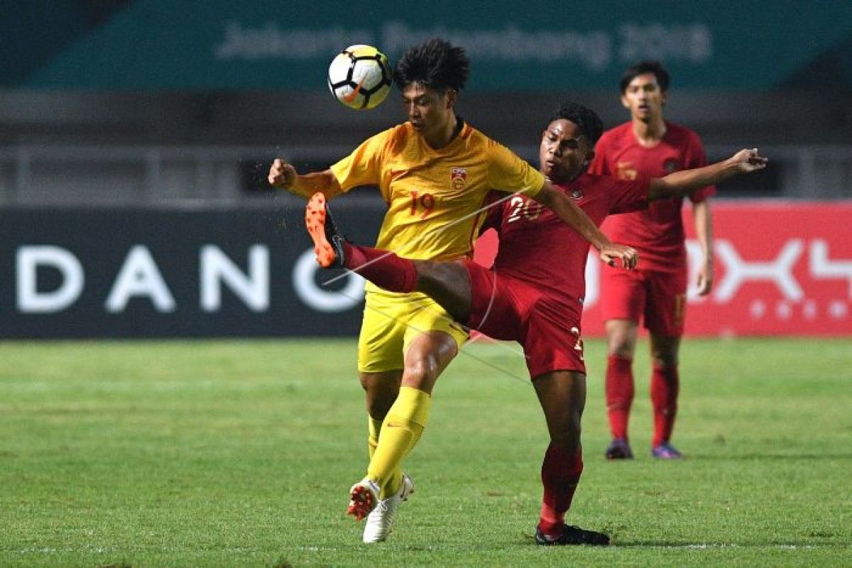 Timnas U-19 Indonesia dikalahkan China 0-3