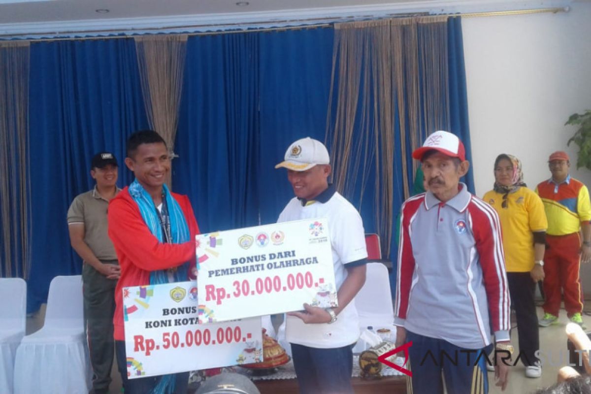 Pemkot Baubau beri bonus peraih medali Porprov-XIII