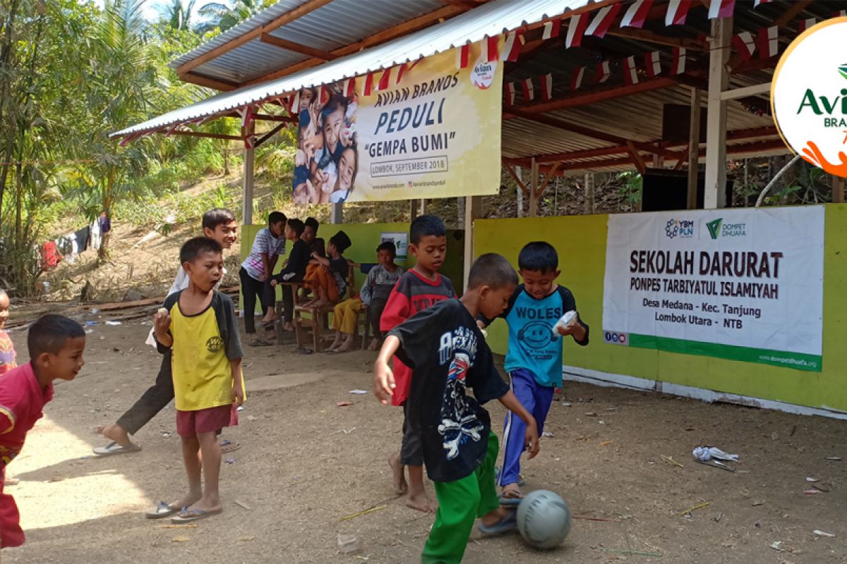 Avian Gandeng Yayasan Dompet Dhuafa Bangun 300 Hunian di Lombok