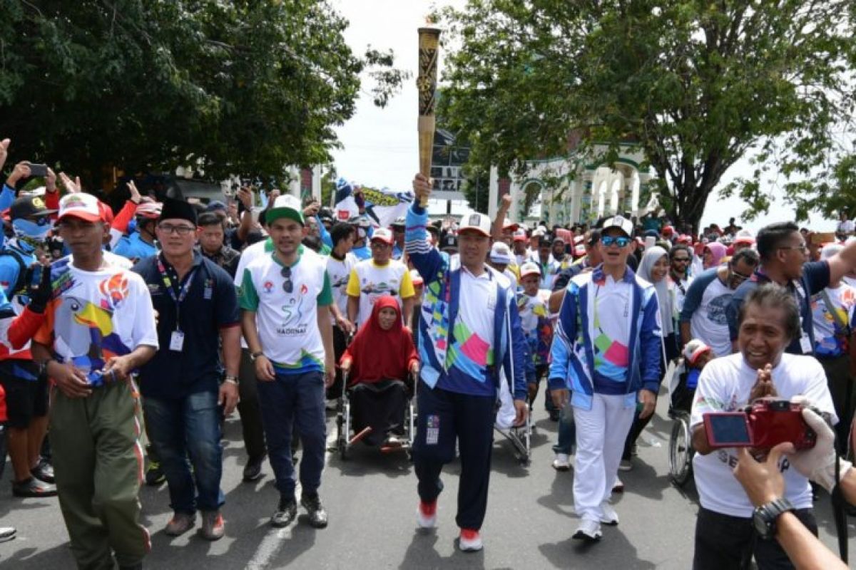 Obor Asian Para Games 2018 Ternate Gelorakan Kesetaraan Disabilitas