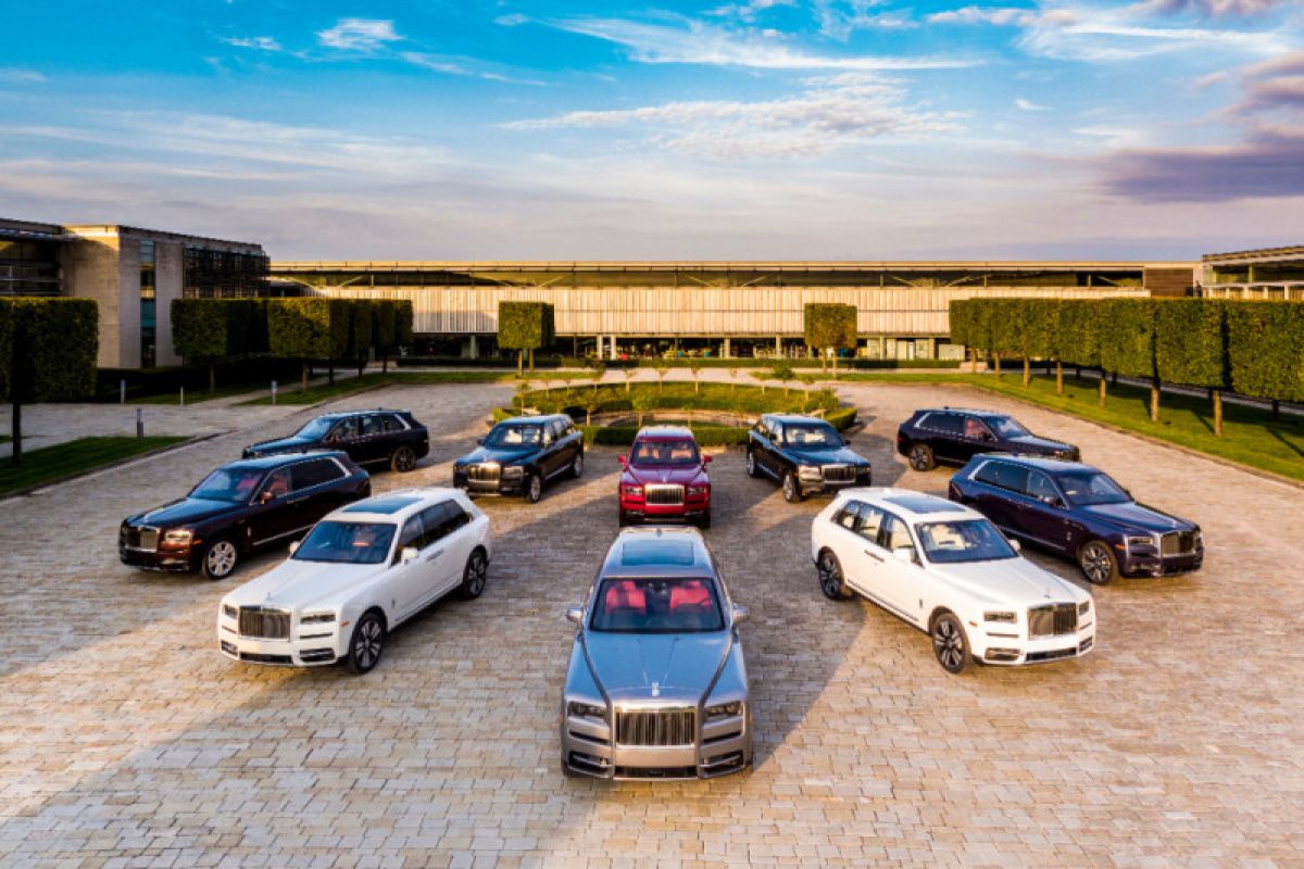 Rolls Royce Cullinan akan dipamerkan di Jackson Hole