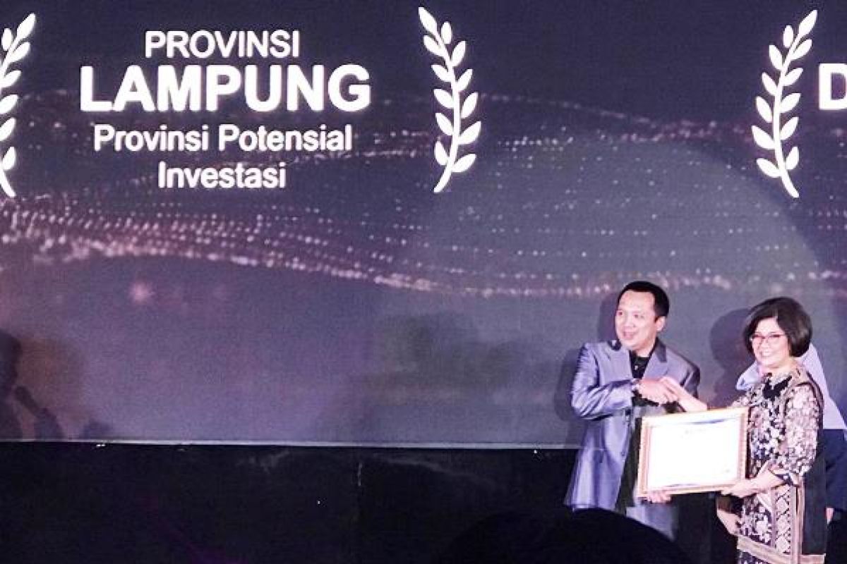 Lampung Provinsi Potensial Investasi Terbaik Kategori Silver