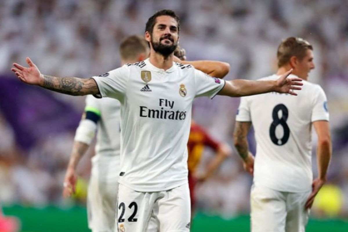 Real Madrid tanpa Isco saat hadapi Sevilla