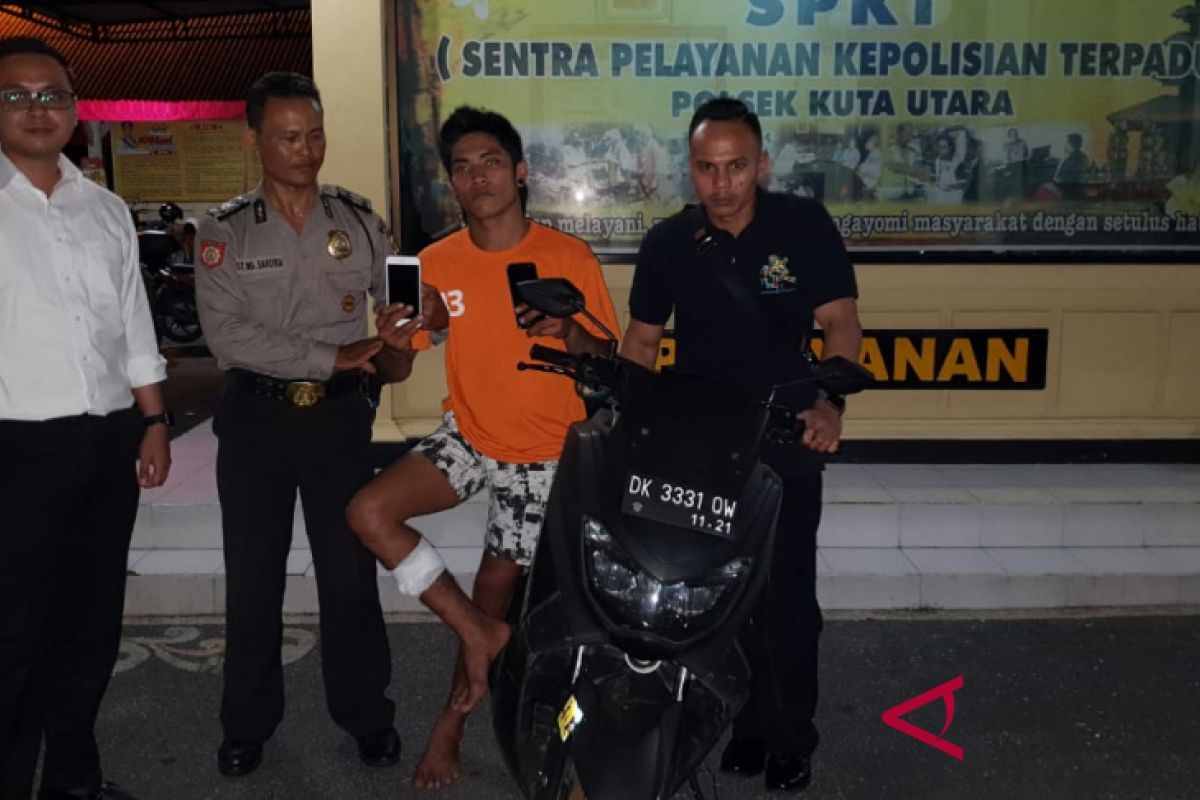 Polsek Kuta Utara tembak jambret resahkan wisatawan