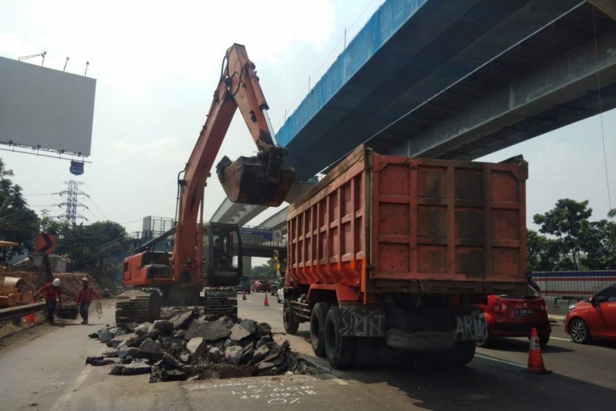 Jasa Marga lakukan pemeliharaan tol Japek lagi