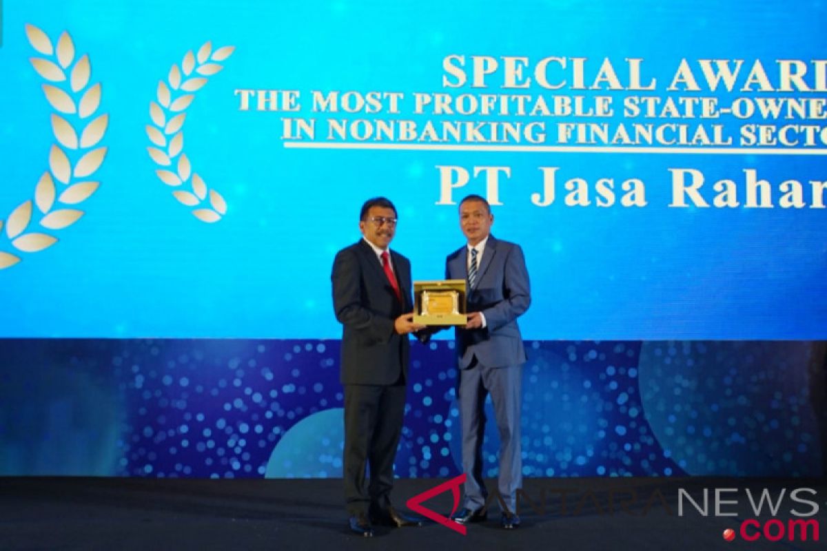 Jasa Raharja bawa pulang tiga penghargaan BUMN Awards 2018