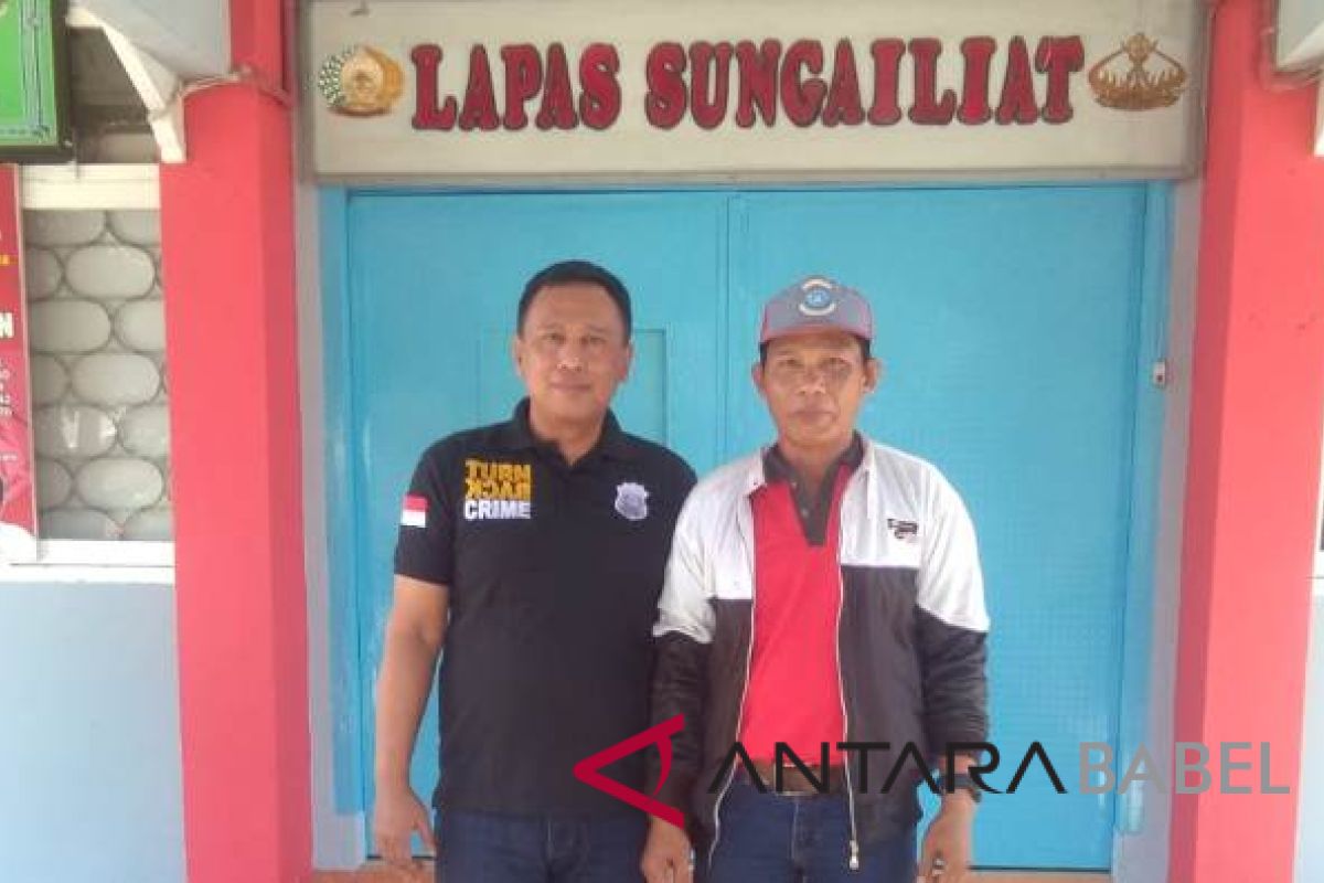 Kalapas Sungailiat dorong napi tingkatkan keterampilan