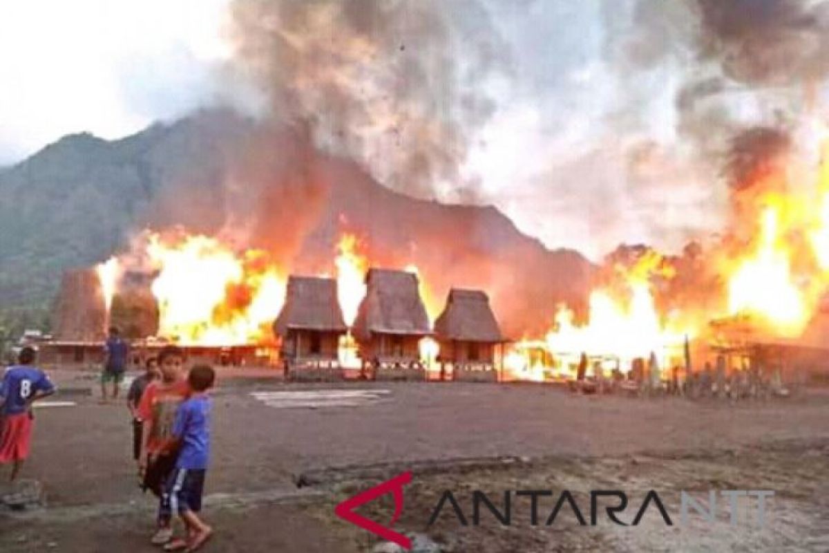 Artikel - Misteri terbakarnya kampung adat di NTT