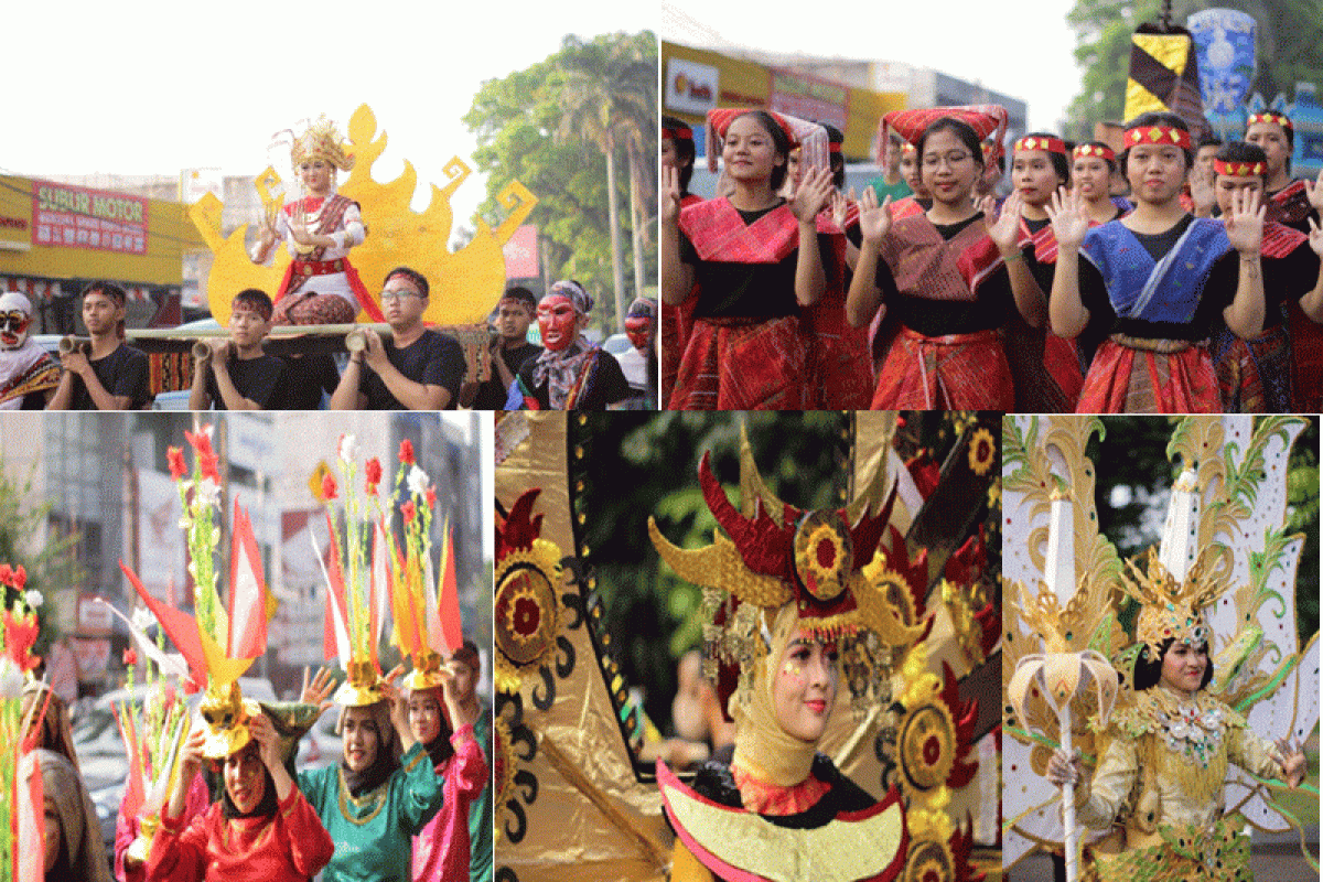 Menyaksikan Kecantikan Budaya Nusantara Lewat Karnaval Gebyar 2018