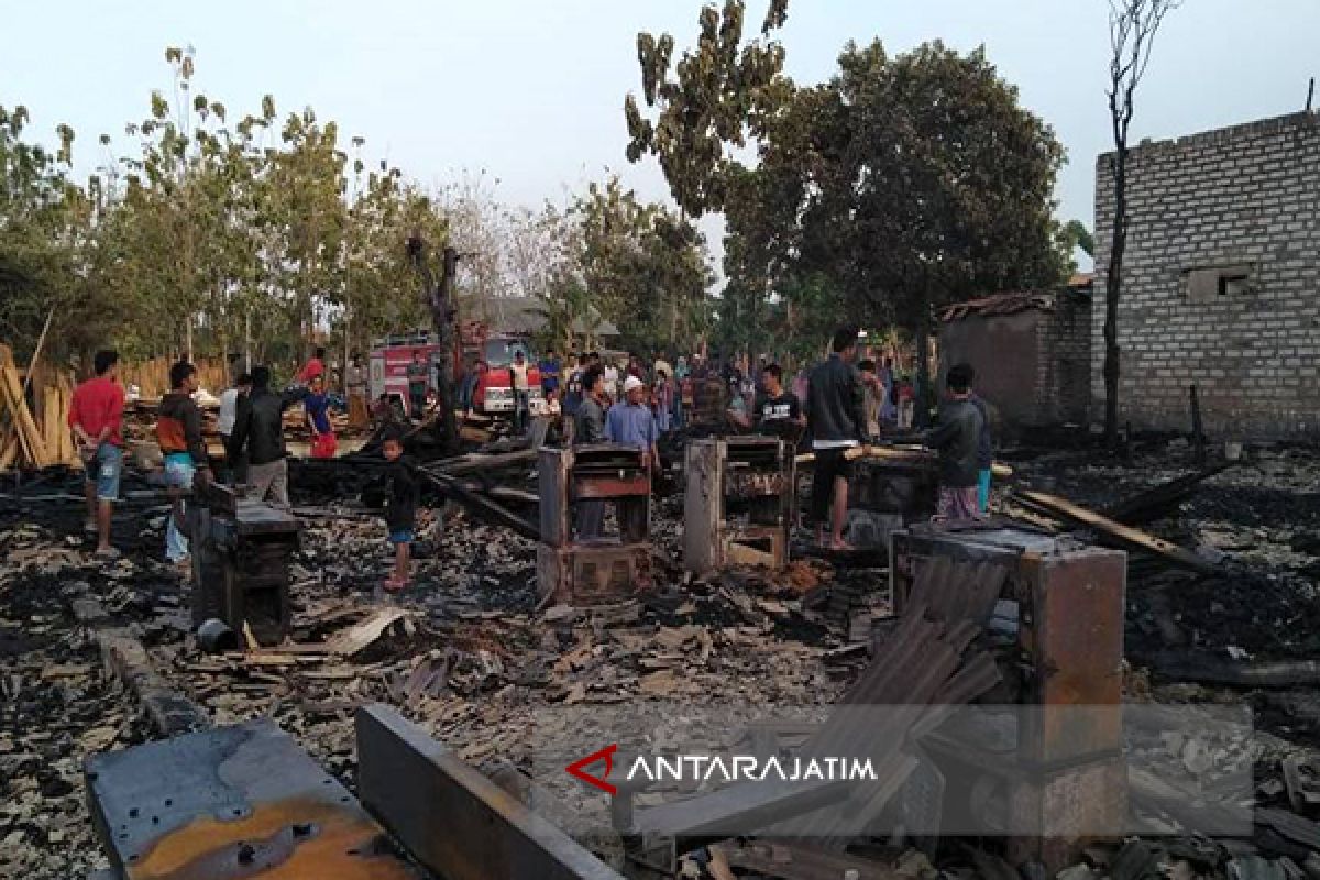 Empat Bangunan di Pamekasan Ludes Terbakar