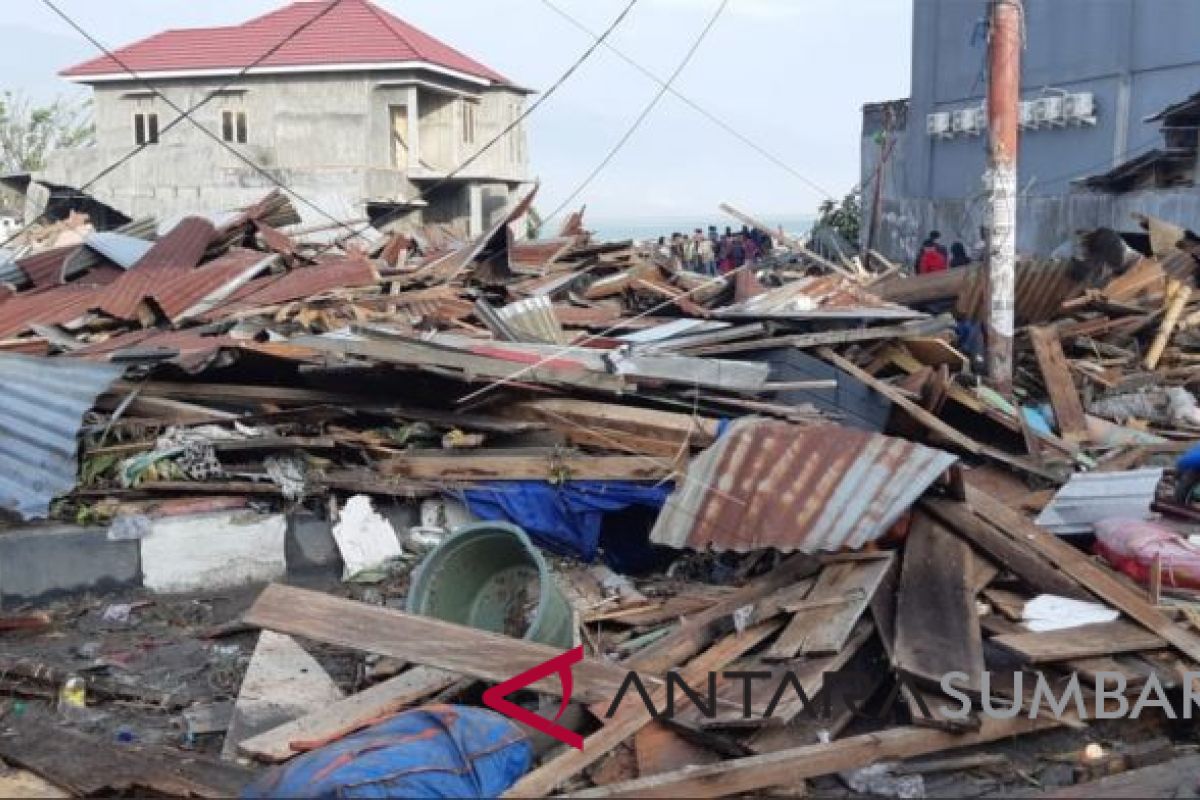 Korban gempa Donggala-Palu capai 832 jiwa meninggal dunia