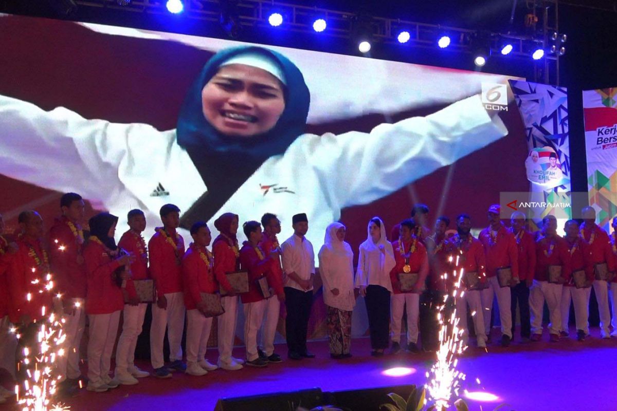 Asian Games - Khofifah Thanks E Javanese Gold Medalists