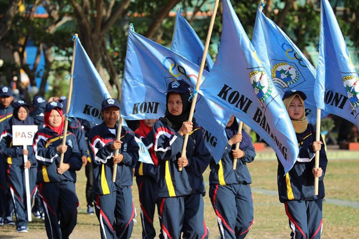 Pj. Bupati lepas kontingen Bantaeng ke Porda XVI