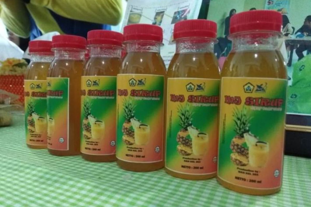 Kulit nanas jadi minuman menyegarkan